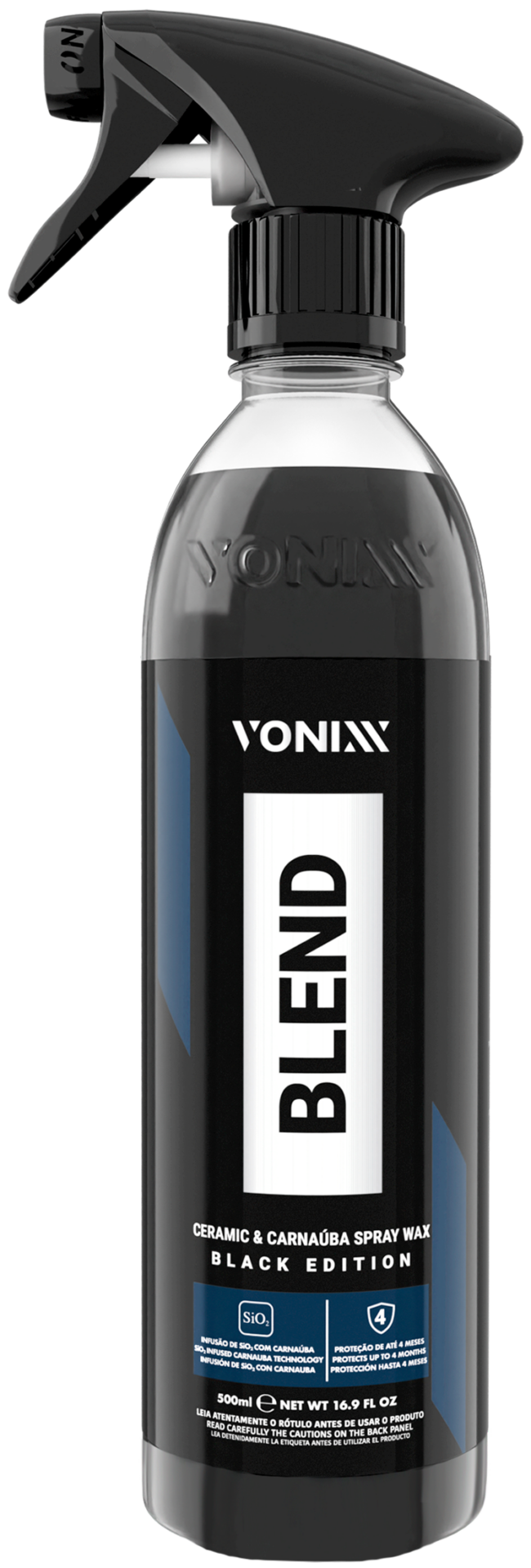 blend spray wax black