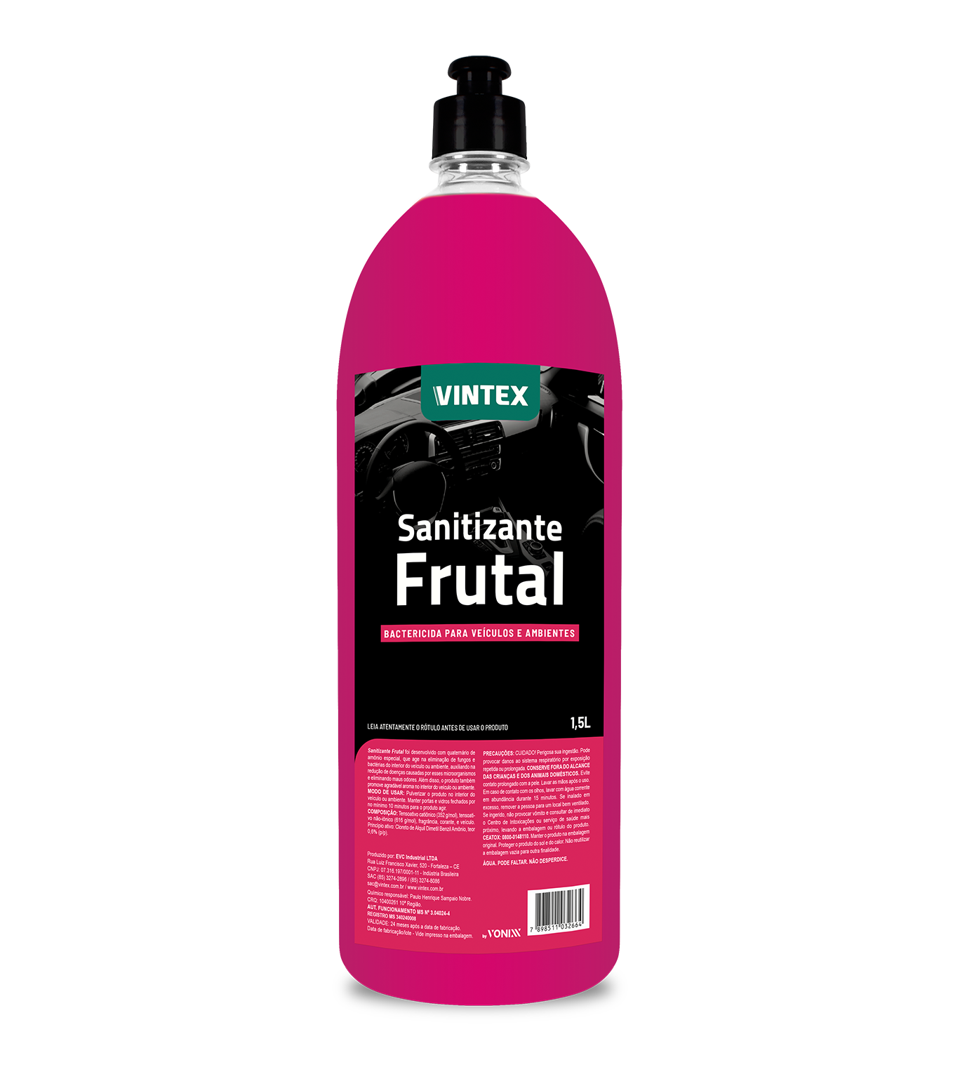 sanitizante frutal