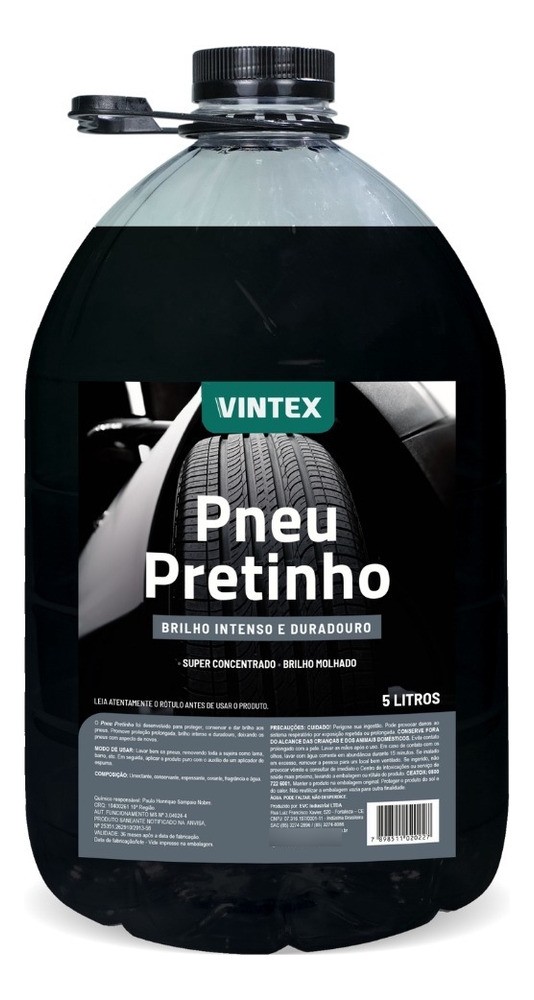 Pneu Pretinho 500ml